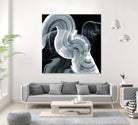 Swirl II by PI Studio on GIANT ART - white abstract