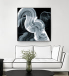 Swirl II by PI Studio on GIANT ART - white abstract