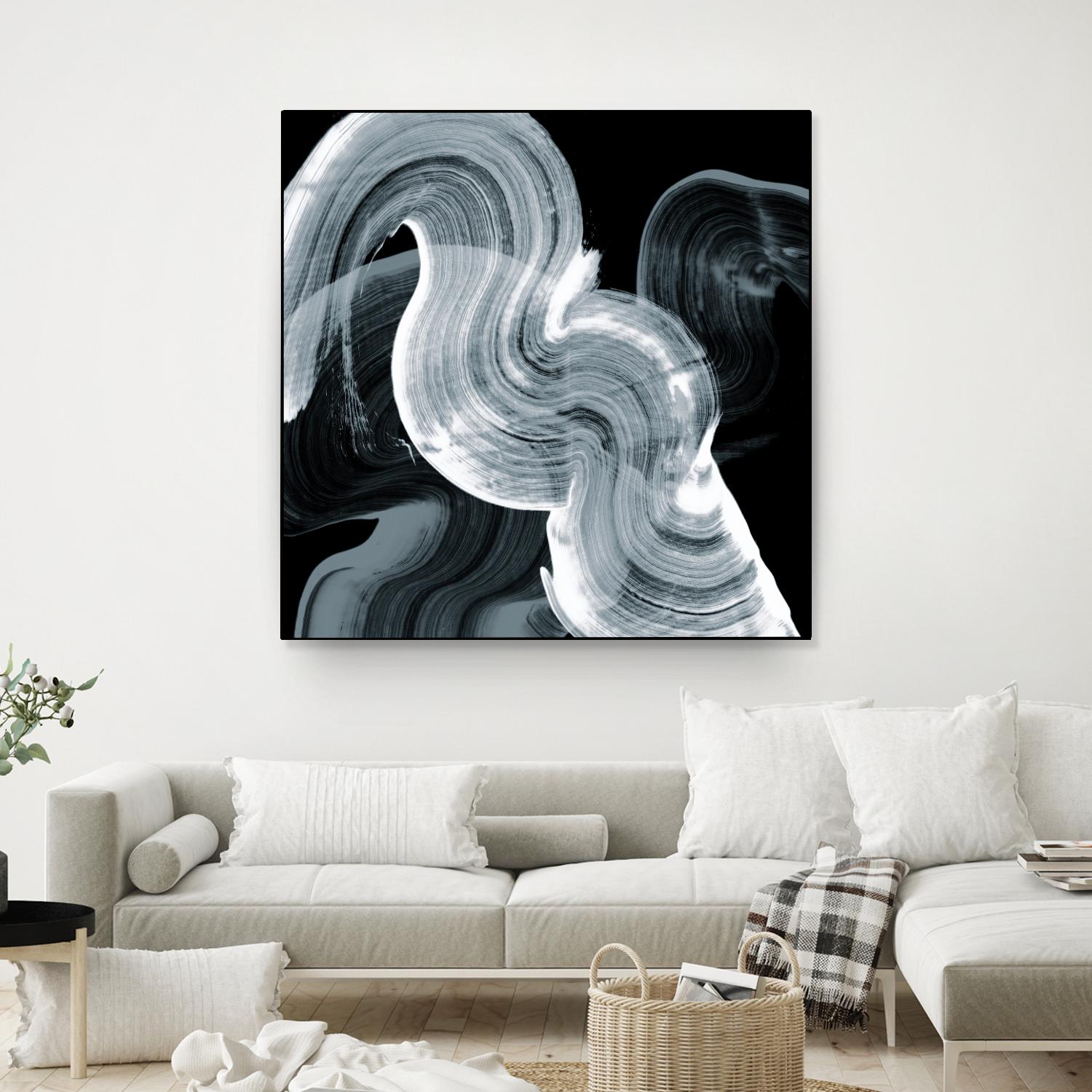 Swirl II by PI Studio on GIANT ART - white abstract