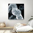 Swirl II by PI Studio on GIANT ART - white abstract