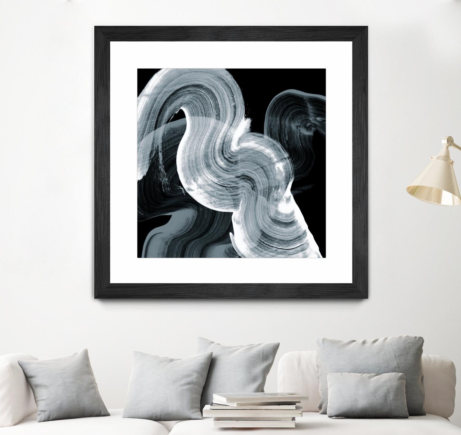 Swirl II by PI Studio on GIANT ART - white abstract