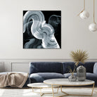 Swirl II by PI Studio on GIANT ART - white abstract