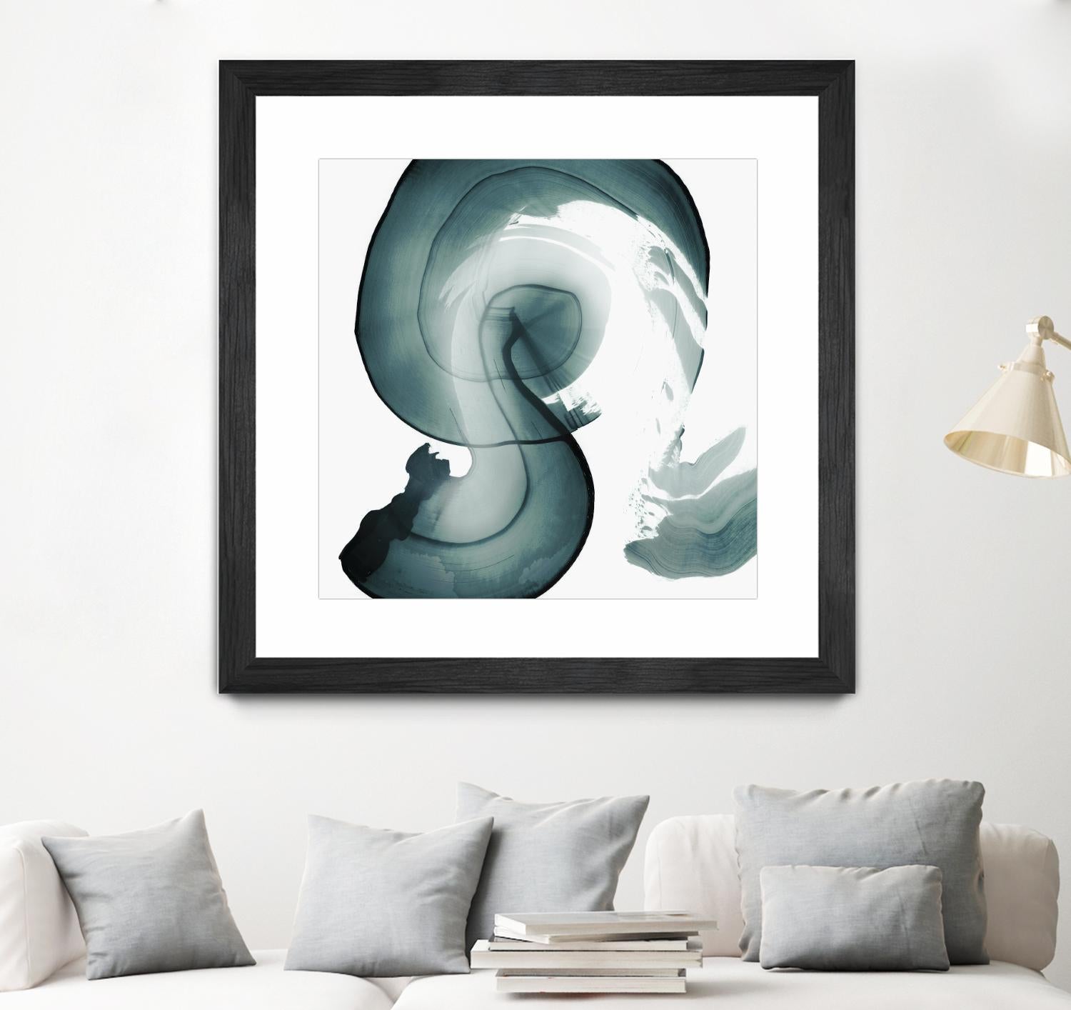 Swirl IV by PI Studio on GIANT ART - white abstract