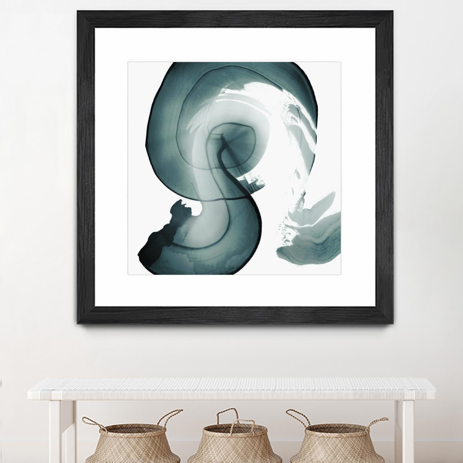 Swirl IV by PI Studio on GIANT ART - white abstract
