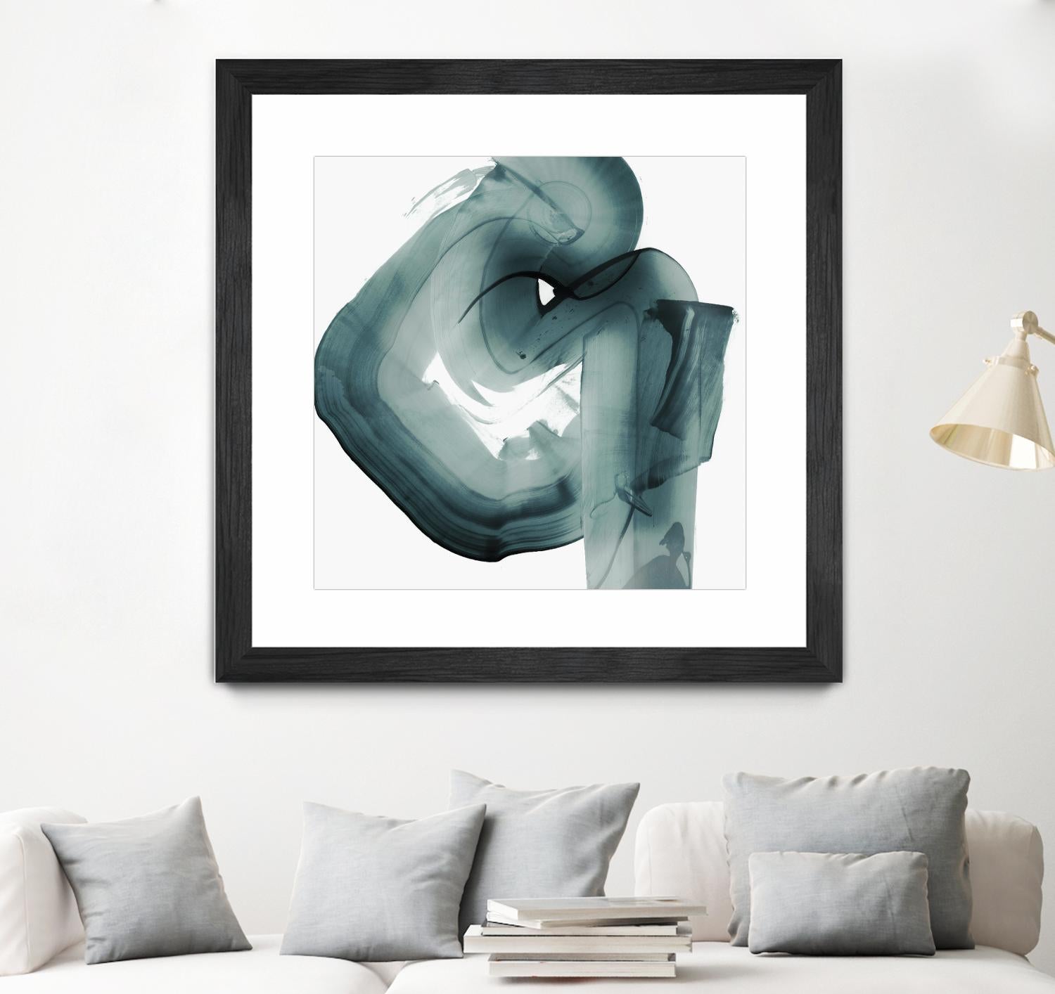 Swirl V by PI Studio on GIANT ART - white abstract