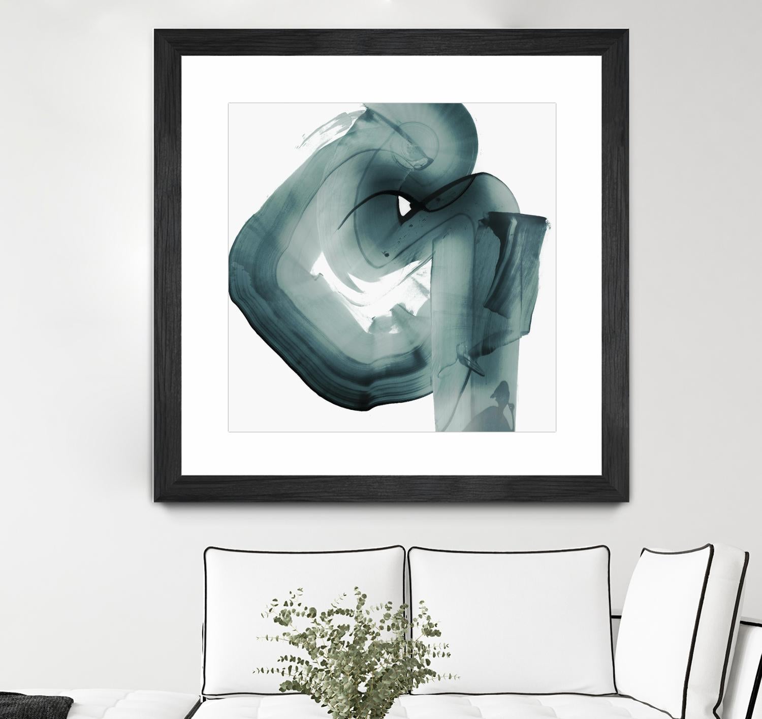 Swirl V by PI Studio on GIANT ART - white abstract
