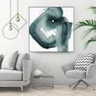 Swirl V by PI Studio on GIANT ART - white abstract