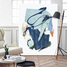 Collage I by PI Studio on GIANT ART - cyan abstract