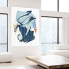 Collage I by PI Studio on GIANT ART - cyan abstract