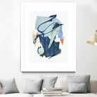 Collage I by PI Studio on GIANT ART - cyan abstract