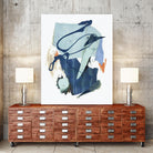 Collage I by PI Studio on GIANT ART - cyan abstract