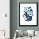 Collage I by PI Studio on GIANT ART - cyan abstract