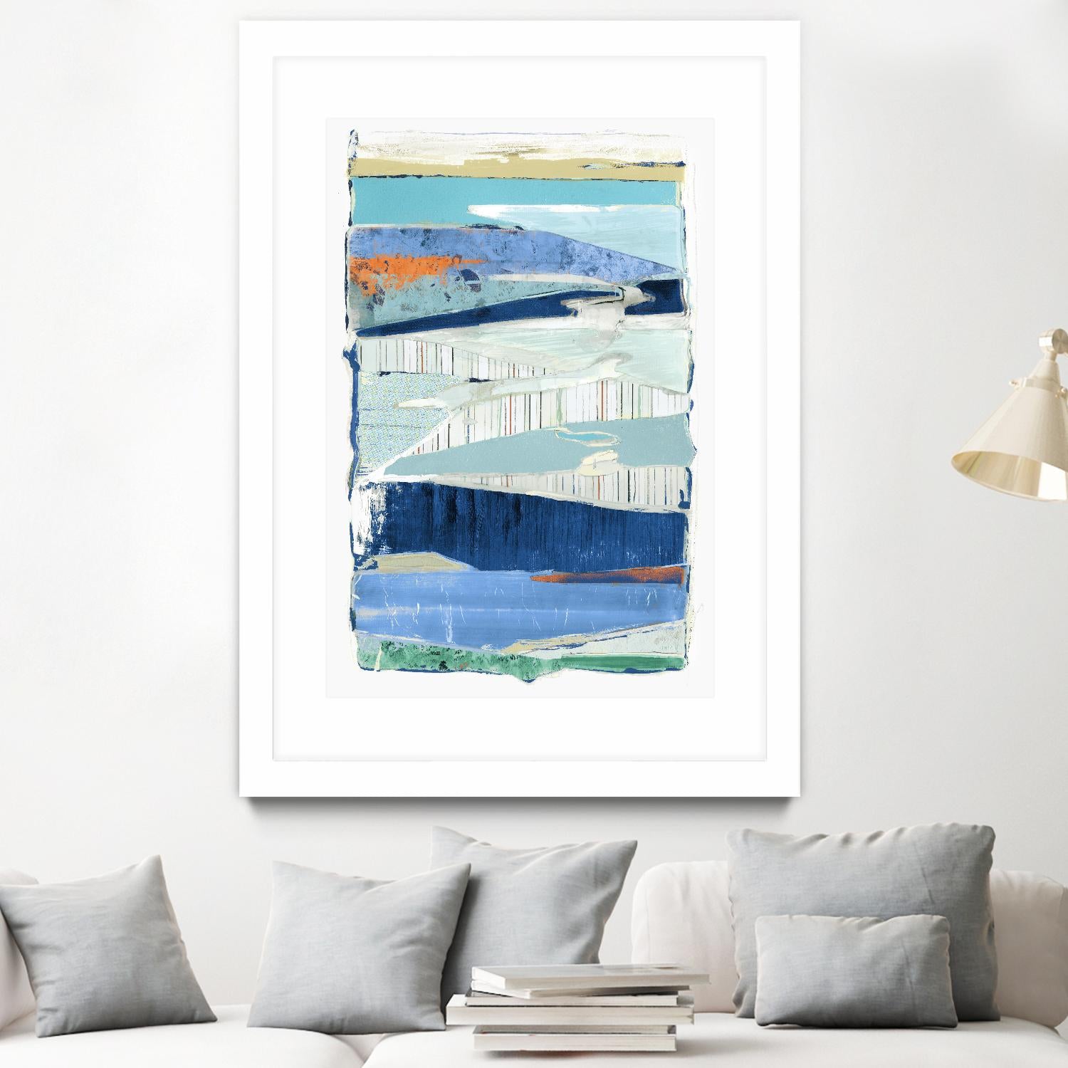 Collage IV by PI Studio on GIANT ART - white abstract