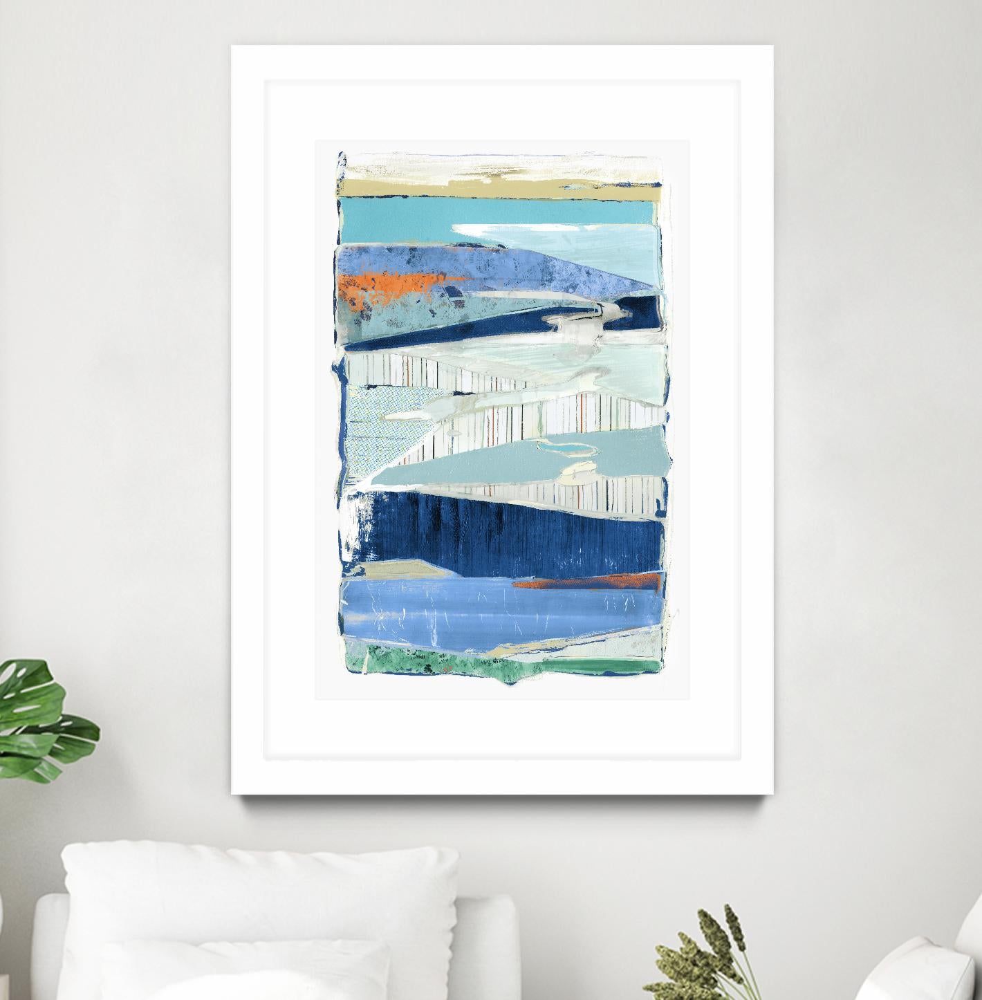 Collage IV by PI Studio on GIANT ART - white abstract