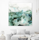 Mint Bubbles I by PI Studio on GIANT ART - white abstract