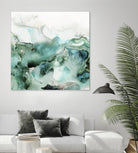 Mint Bubbles I by PI Studio on GIANT ART - white abstract