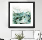 Mint Bubbles I by PI Studio on GIANT ART - white abstract