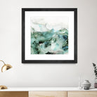 Mint Bubbles I by PI Studio on GIANT ART - white abstract