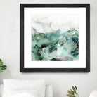 Mint Bubbles I by PI Studio on GIANT ART - white abstract