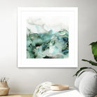 Mint Bubbles I by PI Studio on GIANT ART - white abstract