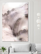 Mint Bubbles II Lavender Version by PI Studio on GIANT ART - white abstract