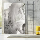 Mint Bubbles III Grey Version by PI Studio on GIANT ART - white abstract