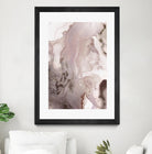 Mint Bubbles III Lavender Version by PI Studio on GIANT ART - white abstract