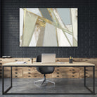 Warm Geometric I Neutral Version by PI Studio on GIANT ART - gold abstract