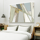 Warm Geometric I Neutral Version by PI Studio on GIANT ART - gold abstract