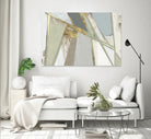 Warm Geometric I Neutral Version by PI Studio on GIANT ART - gold abstract