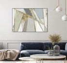 Warm Geometric I Neutral Version by PI Studio on GIANT ART - gold abstract