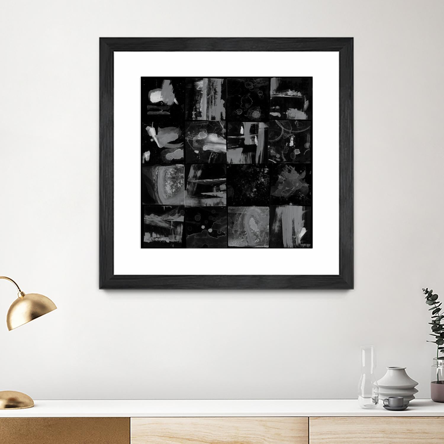 Tiled Textures by PI Studio on GIANT ART - grey abstract