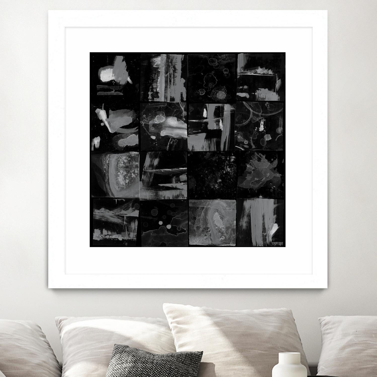 Tiled Textures by PI Studio on GIANT ART - grey abstract