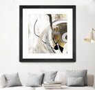 Teal - Tangled II Teal version by PI Studio on GIANT ART - grey abstract