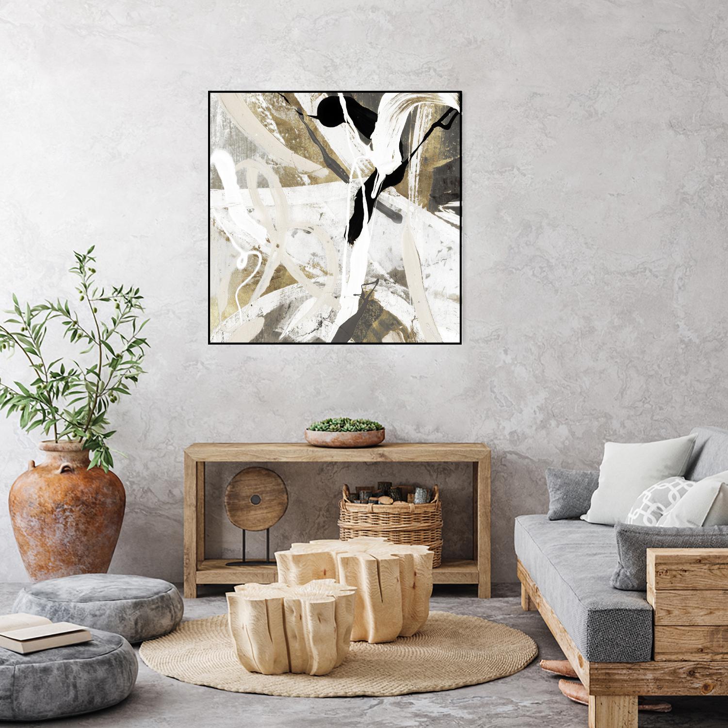 Tangled IV by PI Studio on GIANT ART - gold abstract