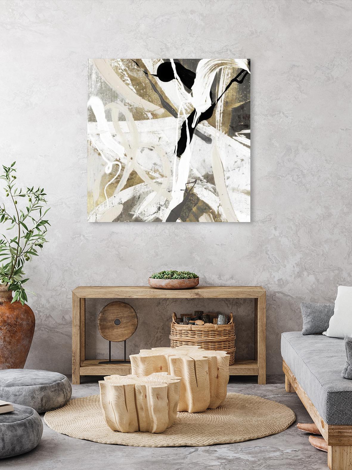 Tangled IV by PI Studio on GIANT ART - gold abstract