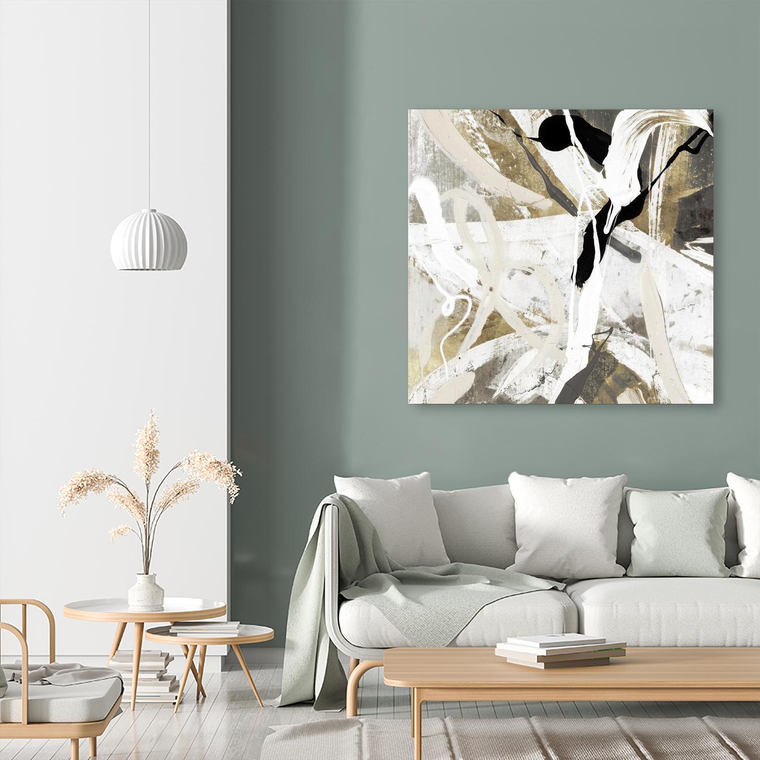 Tangled IV by PI Studio on GIANT ART - gold abstract