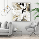 Tangled IV by PI Studio on GIANT ART - gold abstract