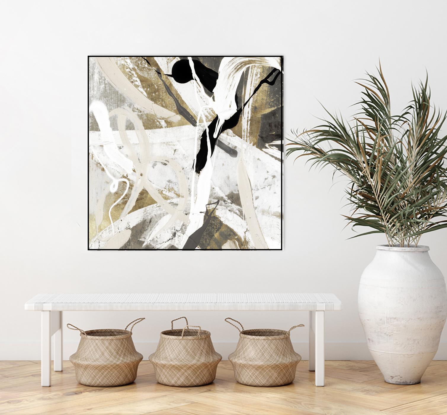 Tangled IV by PI Studio on GIANT ART - gold abstract