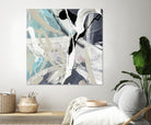 Tangled IV Teal Version by PI Studio on GIANT ART - cyan abstract