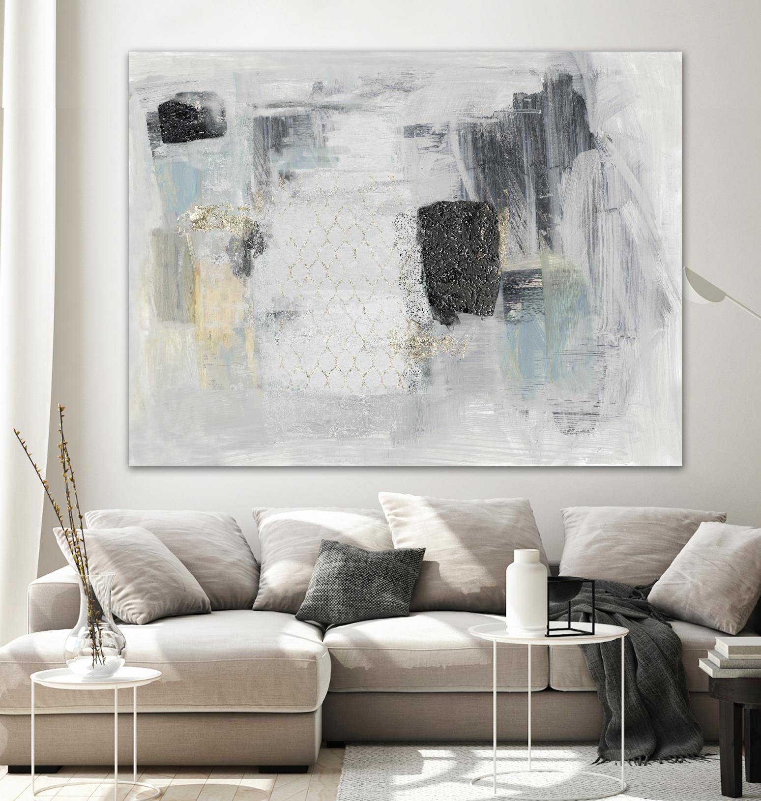 Baroque Abstract I by PI Studio on GIANT ART - black abstract