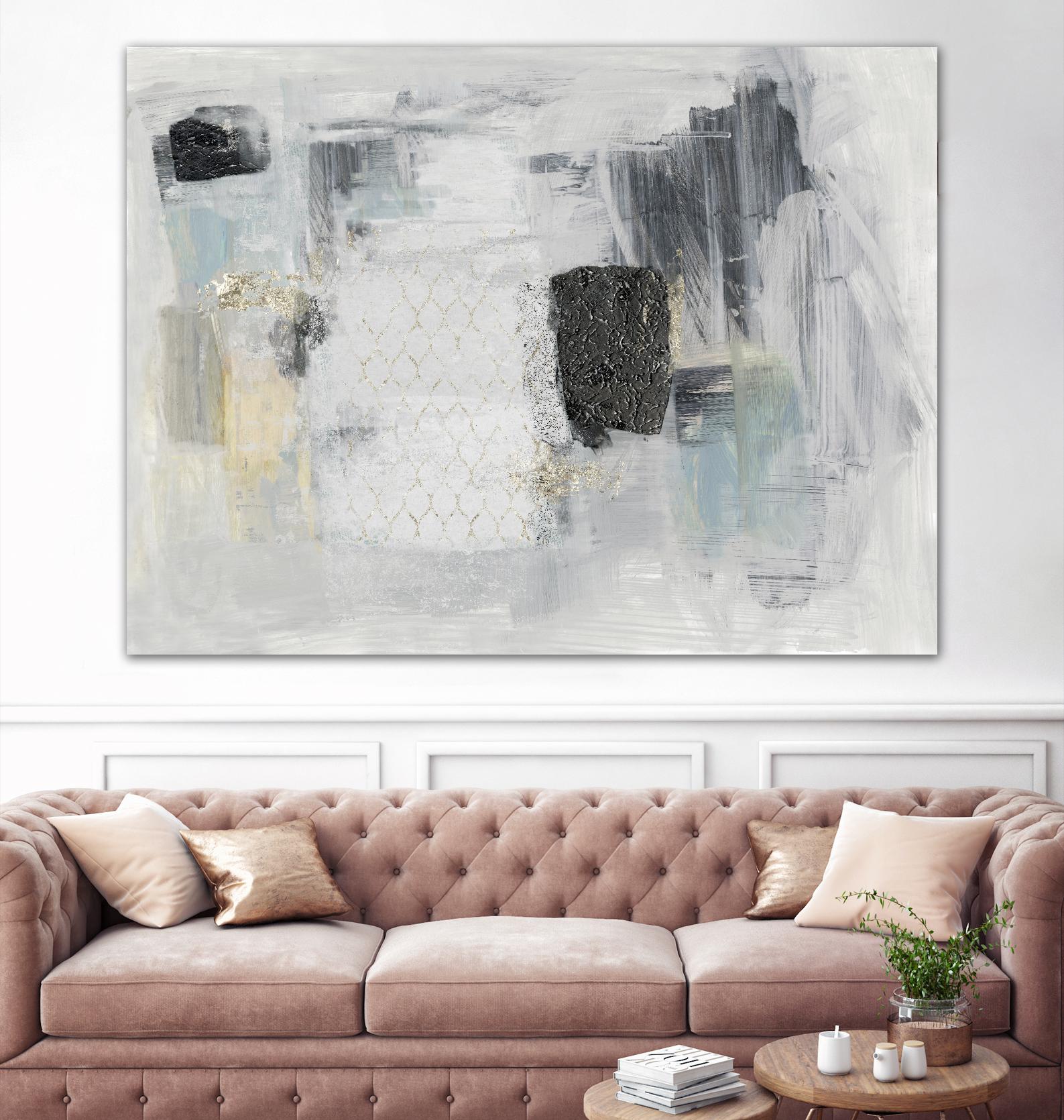 Baroque Abstract I by PI Studio on GIANT ART - black abstract
