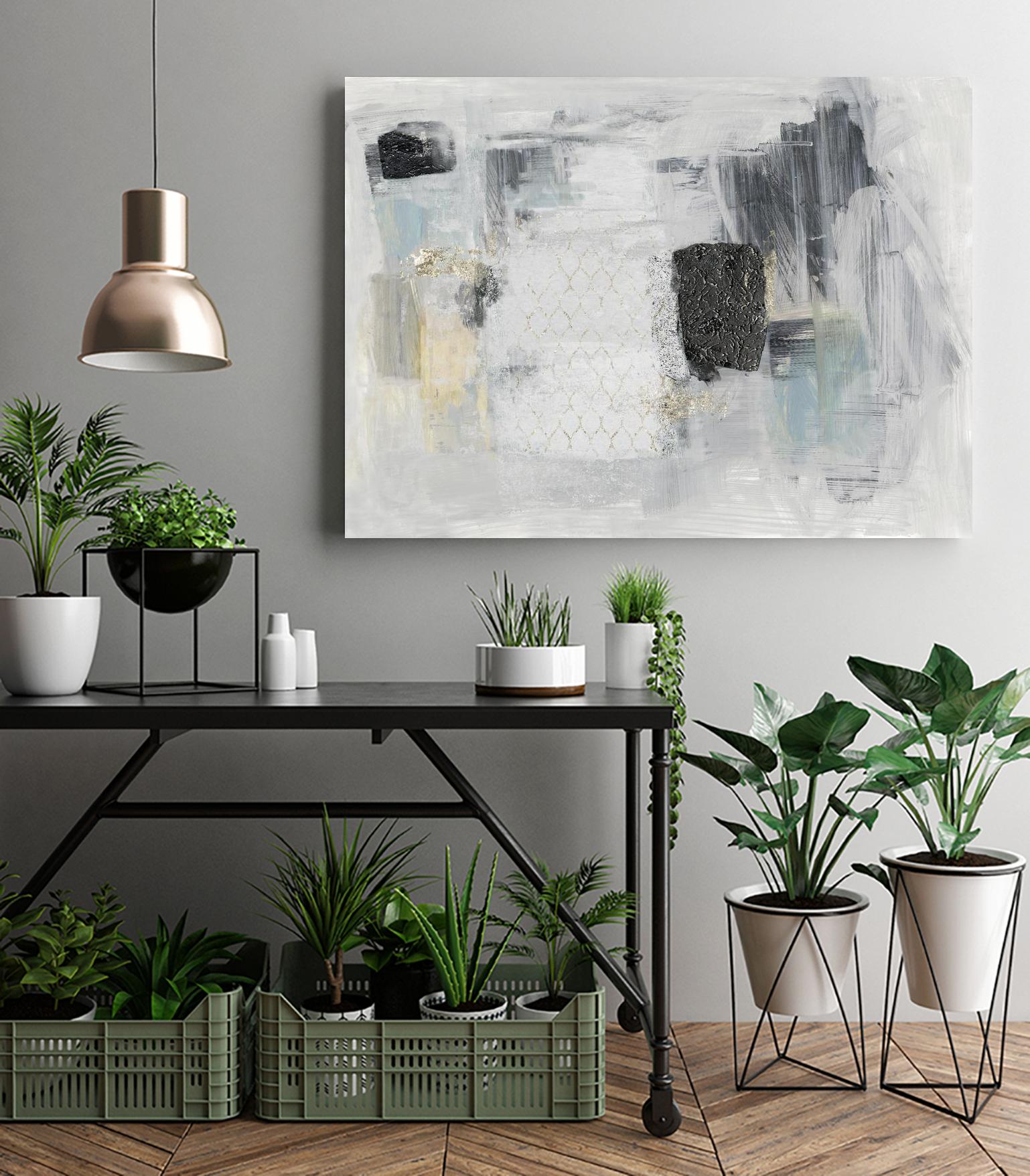 Baroque Abstract I by PI Studio on GIANT ART - black abstract