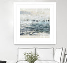 Black Waves by PI Studio on GIANT ART - blue abstract