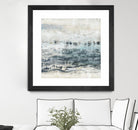 Black Waves by PI Studio on GIANT ART - blue abstract