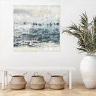 Black Waves by PI Studio on GIANT ART - blue abstract