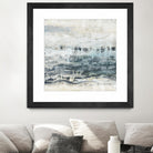 Black Waves by PI Studio on GIANT ART - blue abstract
