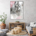 Muted Abstract by PI Studio on GIANT ART - pink abstract