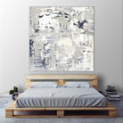 Crisscross by PI Studio on GIANT ART - blue abstract