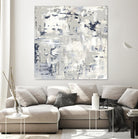 Crisscross by PI Studio on GIANT ART - blue abstract